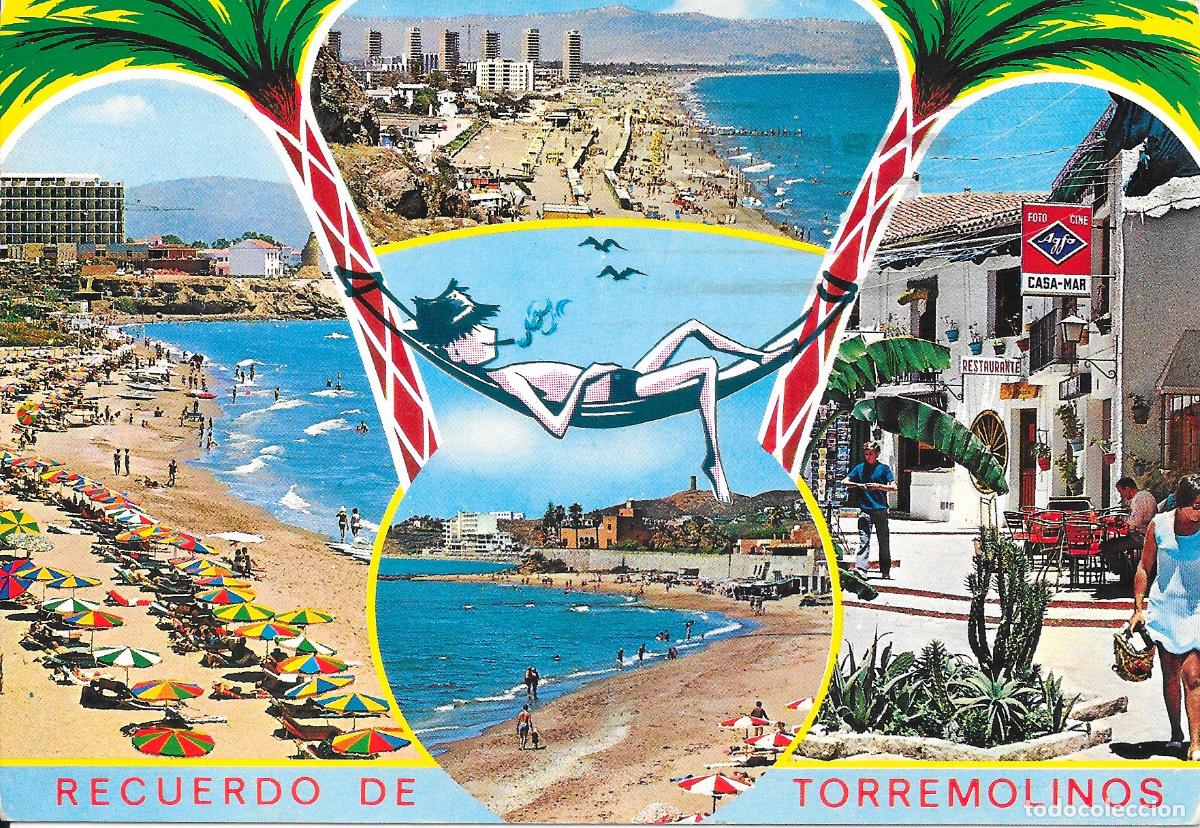 Postales: [POSTAL] Diversas vistas. Torremolinos (M&aacute;laga) (circulada)