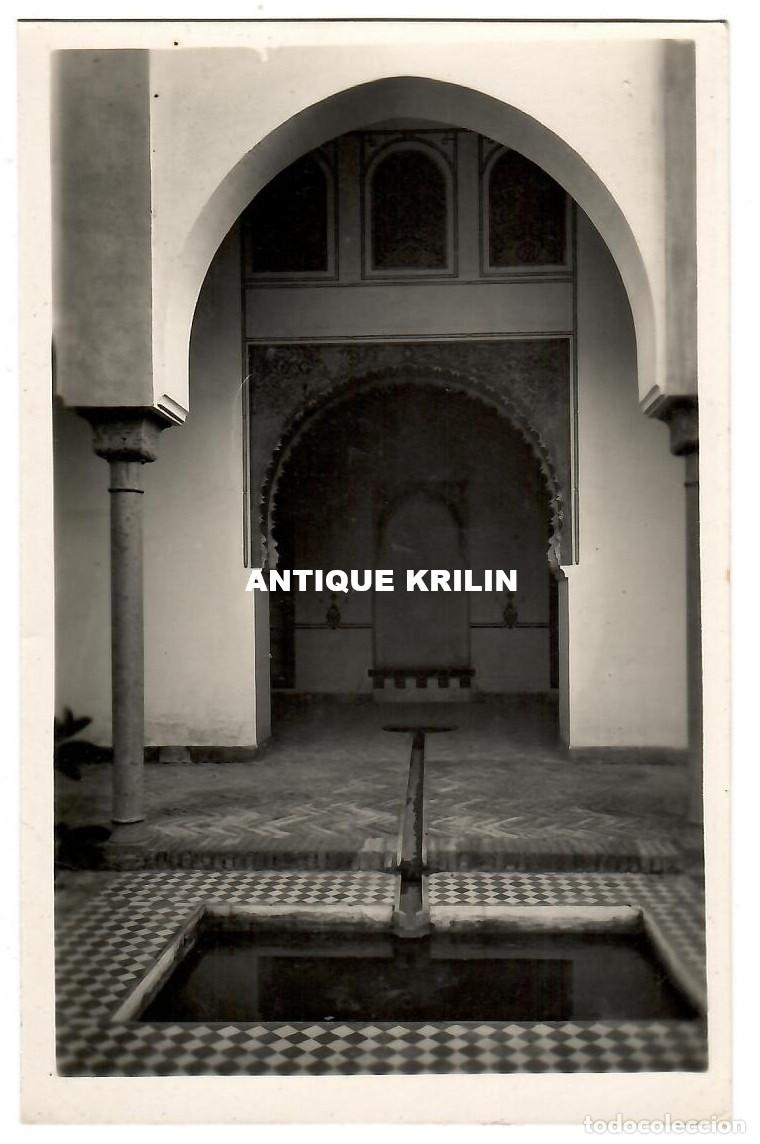 Postales: MALAGA N&ordm; 53 ALCAZABA , PATIO DE LA ALCAZABA / EDICION G. GARRABELLA / SIN FRANQUEAR