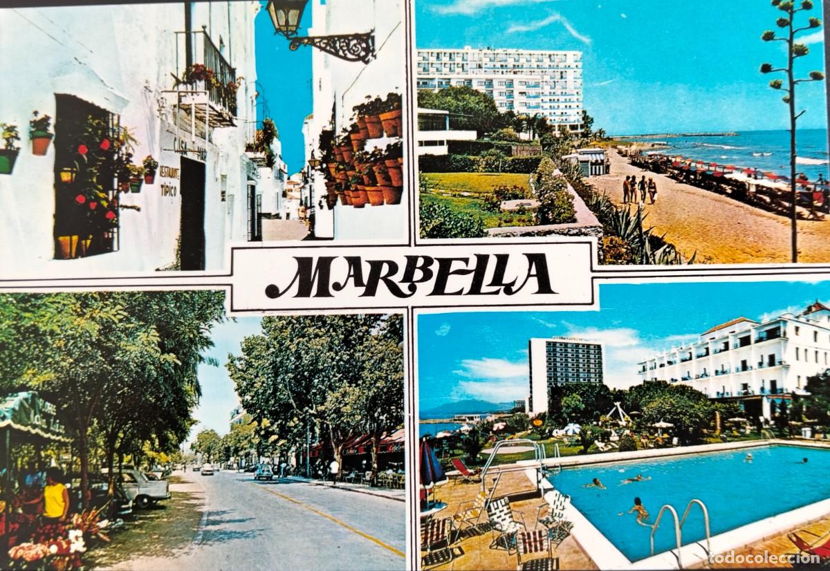 Postales: POME5 29032 ( MALAGA ) MARBELLA ( a&ntilde;o 1967 )
