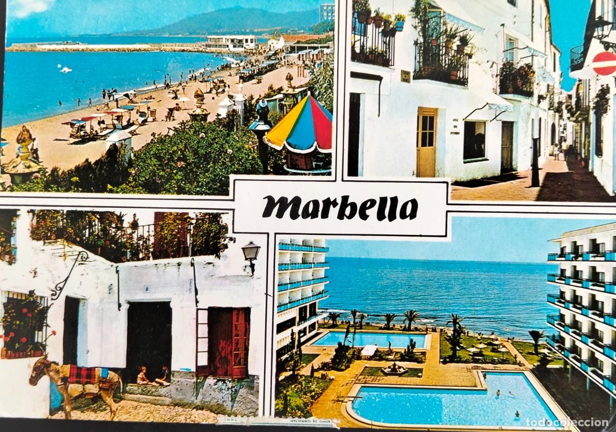 Postales: POME5 29038 ( MALAGA ) MARBELLA ( a&ntilde;o 1967 )