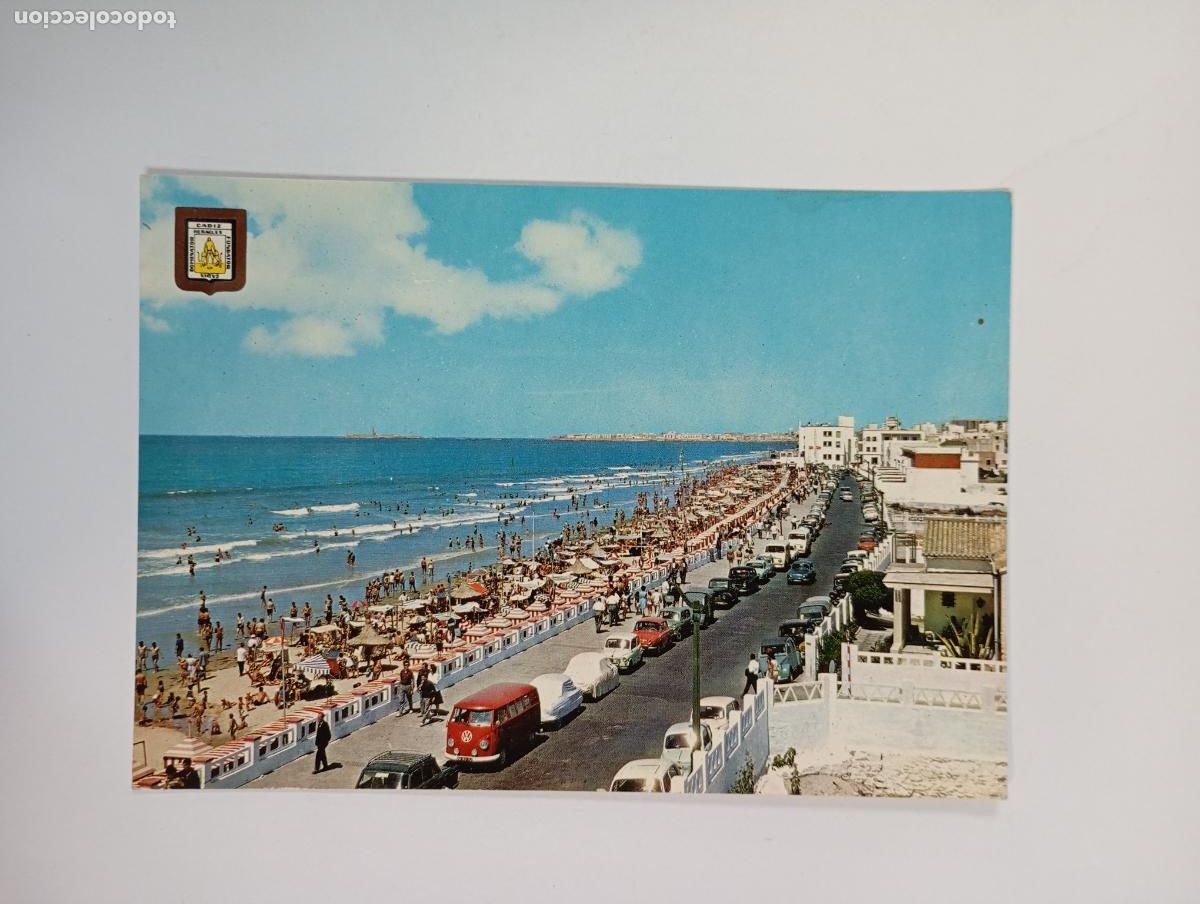 Postales: POSTAL DE C&Aacute;DIZ. PLAYA DE LA VICTORIA. TDKP28Z4