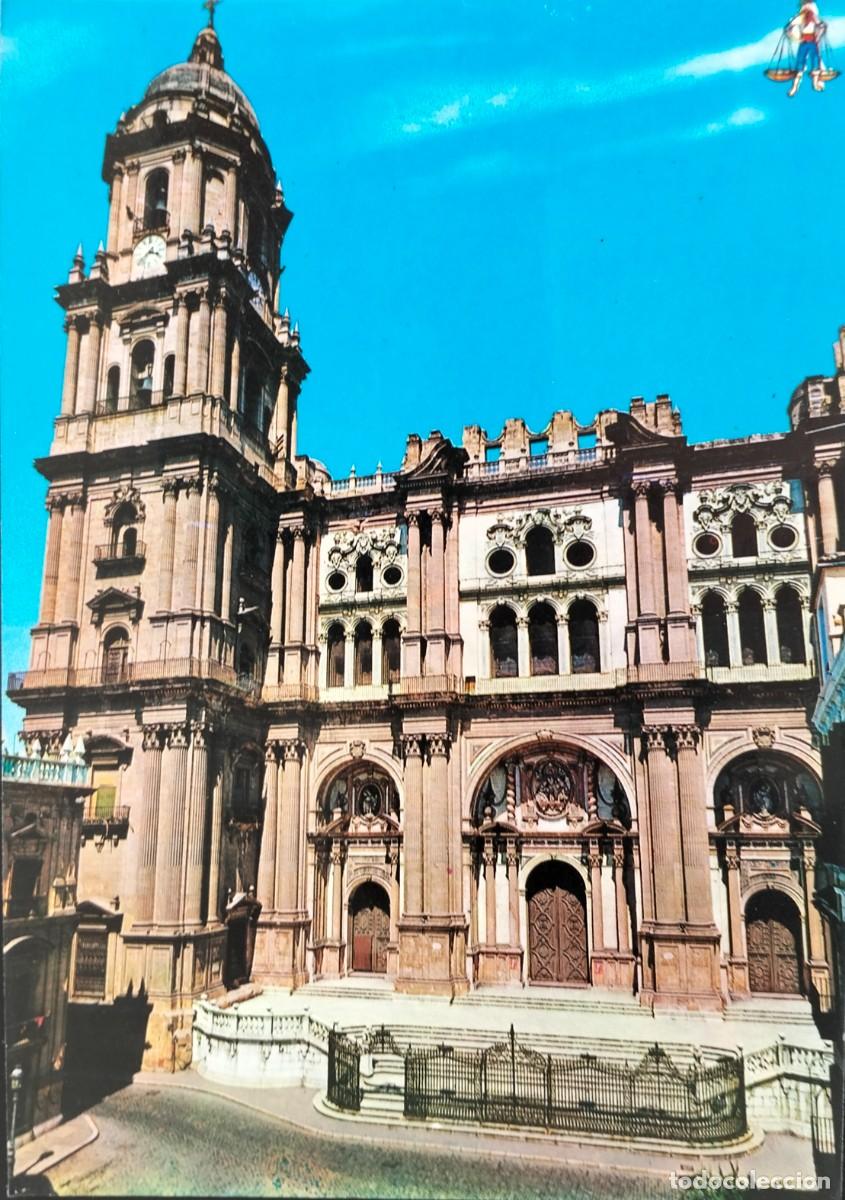 Postales: POME5 29158 ( MALAGA ) ( a&ntilde;o 1964 ) CATEDRAL