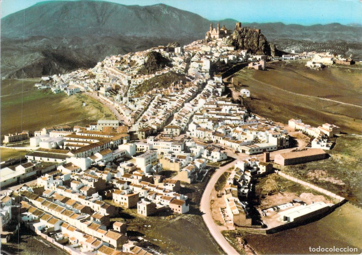 Postales: Postal de Olvera, C&aacute;diz - Vista General del Pueblo Blanco