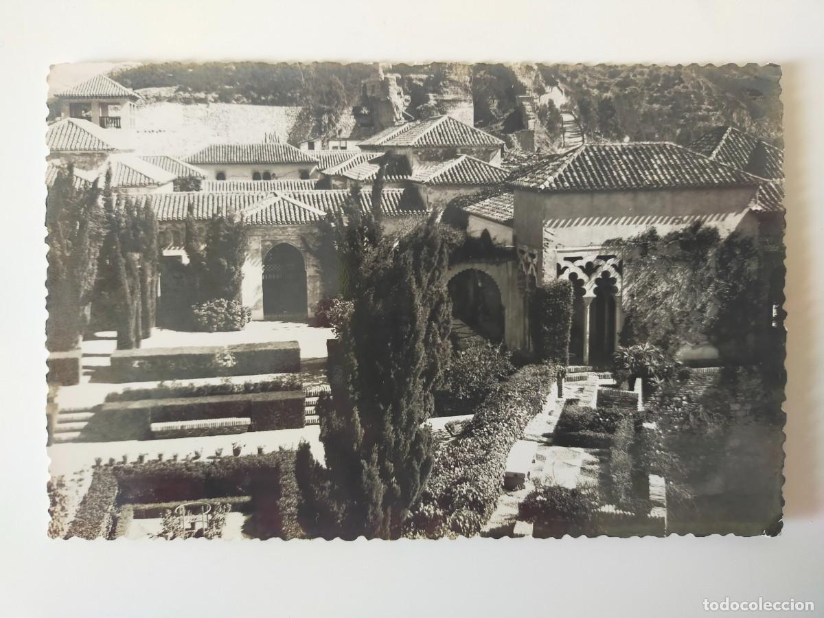 Postales: Tarjeta Postal MALAGA: Alcazaba - Foto D. Cortes - Escrita.