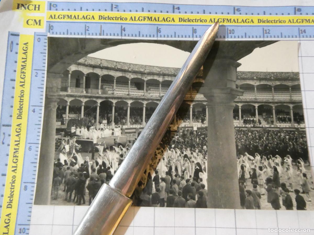 Postales: FOTOGRAF&Iacute;A RELIGIOSA ECLESI&Aacute;STICA M&Aacute;LAGA. RONDA 1968 MISI&Oacute;N CONCILIAR MISA PLAZA TOROS 2607