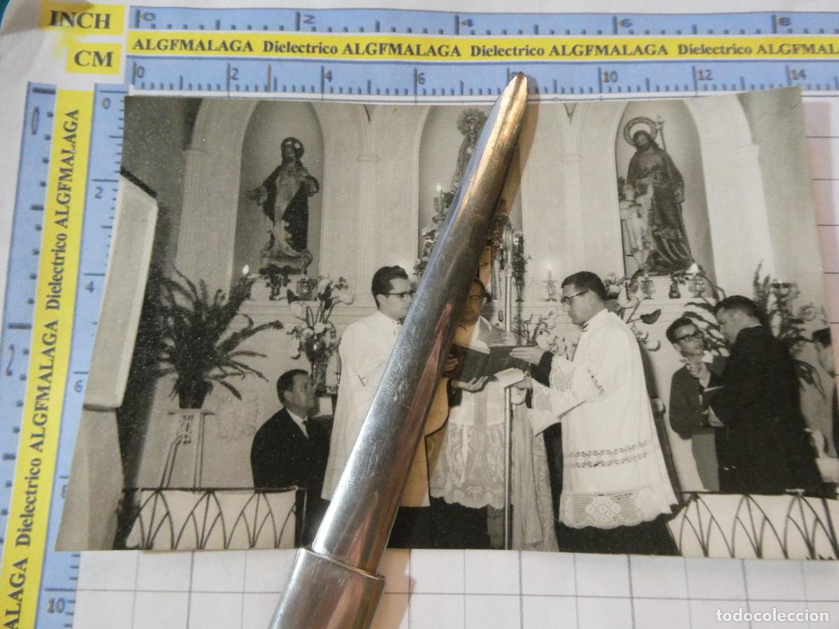 Postales: FOTOGRAF&Iacute;A RELIGIOSA ECLESI&Aacute;STICA M&Aacute;LAGA. MATASELLOS &Aacute;LORA FOTO MART&Iacute;N. 2611