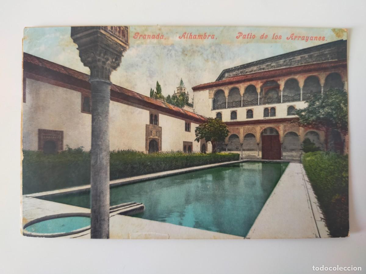 Postales: Tarjeta Postal GRANADA: Alhambra, Patio de los Arrayanes - Edic Purger & Co - Sin Circular.