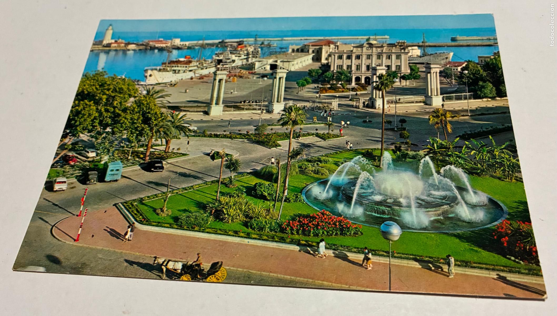 Postales: POSTAL MALAGA, Costa del Sol, Plaza Queipo de Llano