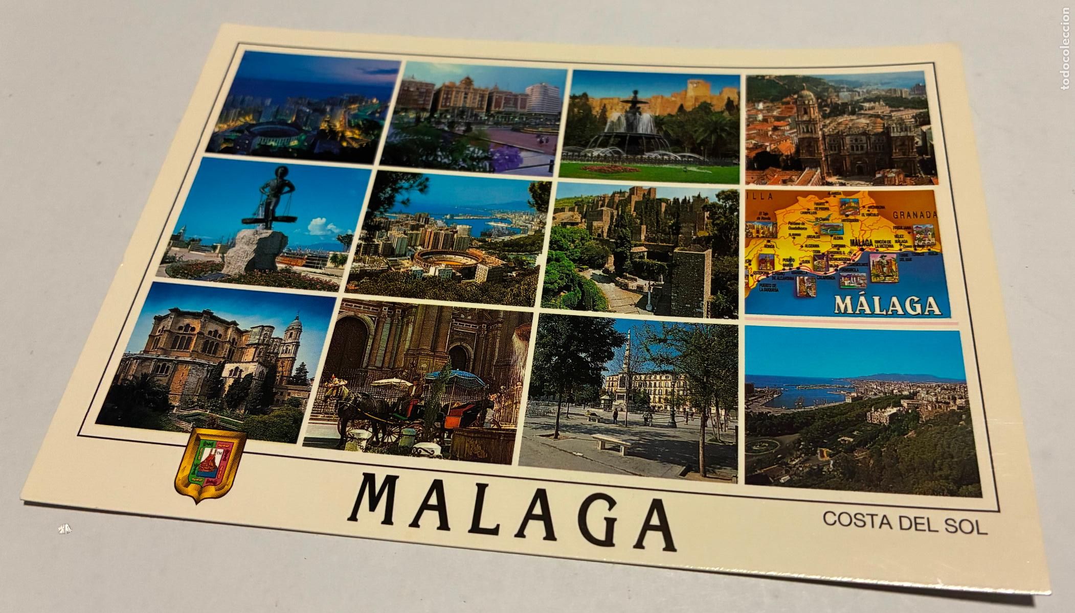 Postales: POSTAL MALAGA, Costa del Sol