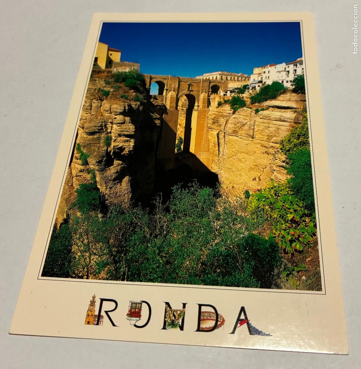 Postales: POSTAL RONDA, Malaga, Puente del Tajo