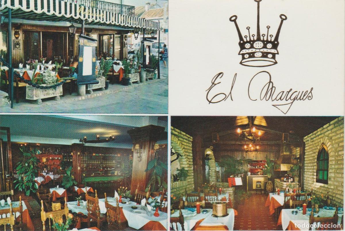 Postales: () TORREMOLINOS. CALLE DE SAN MIGUEL. RESTAURANTE EL MARQUES ... SIN CIRCULAR