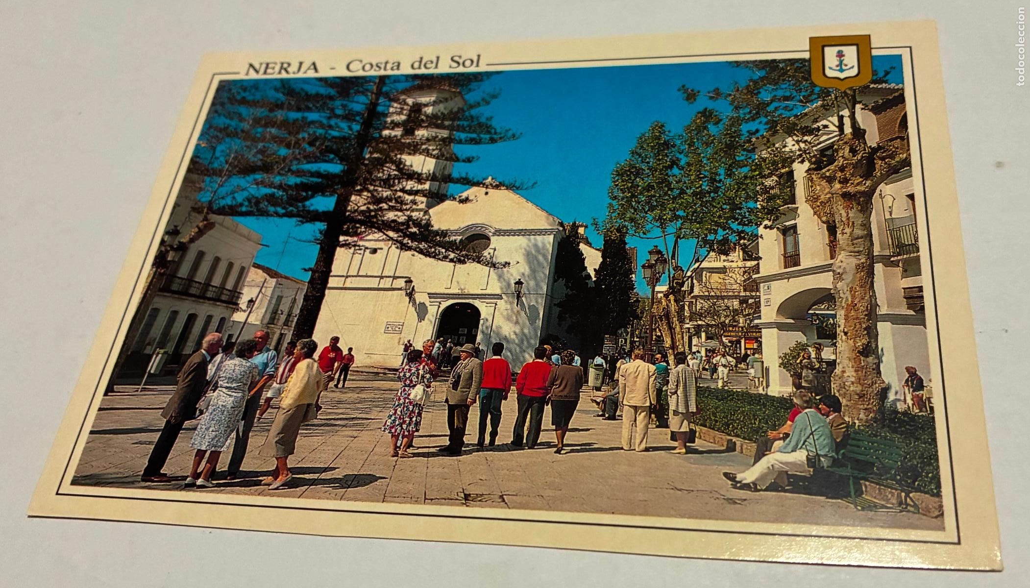 Postales: POSTAL NERJA, COSTA DEL SOL, IGLESIA PARROQUIAL