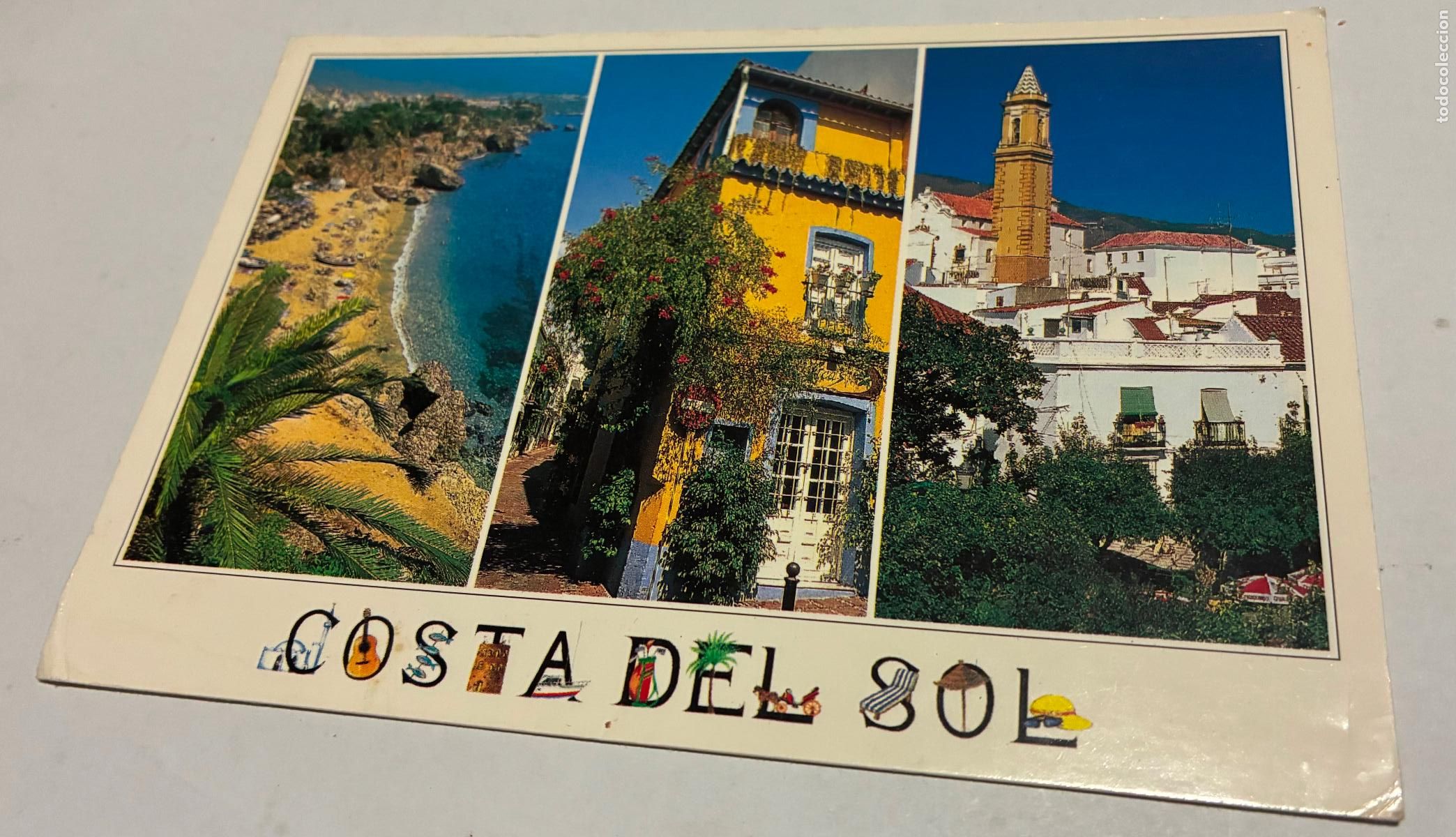 Postales: POSTAL COSTA DEL SOL NERJA MARBELLA Y ESTEPONA