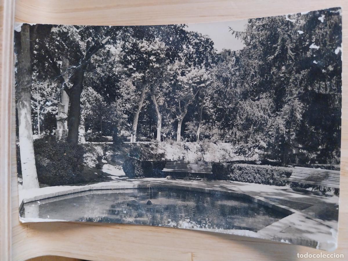 Postales: BAZA PARQUE JOSE ANTONIO ED ARRIBAS CIRCULADA A&Ntilde;OS 50 60 DESPERFECTOS