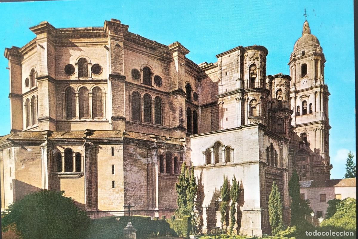 Postales: LOME5 29193 MALAGA ( A&Ntilde;O 1971 ) CATEDRAL