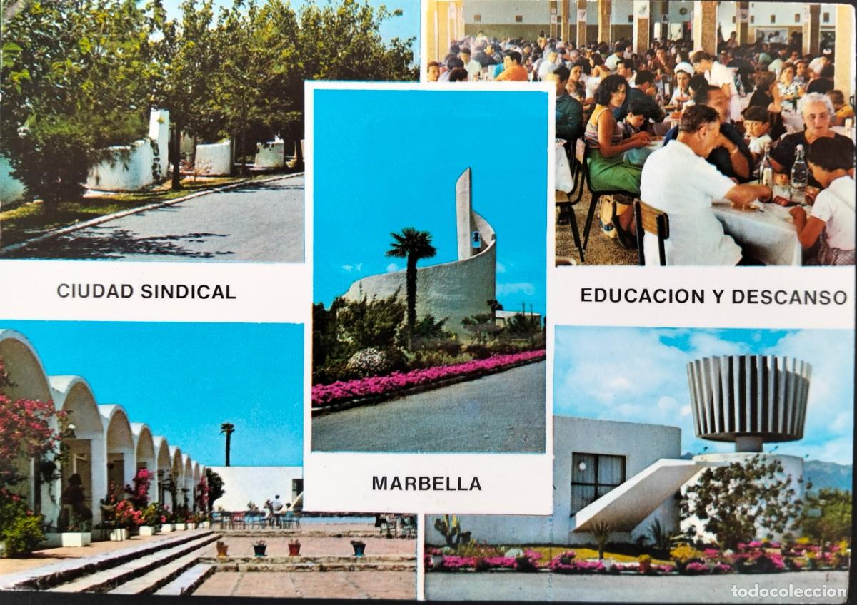 Postales: LOME5 29209 MALAGA ( A&Ntilde;O 1968 ) MARBELLA