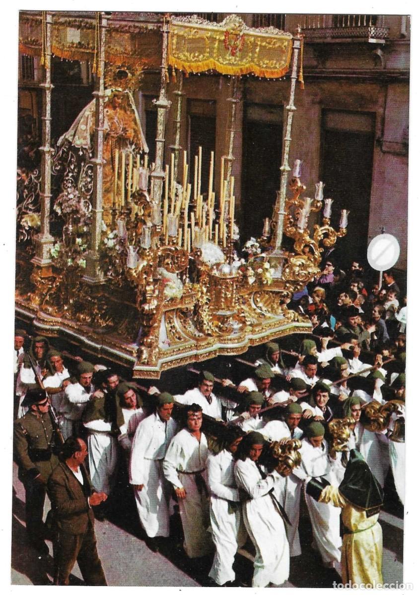 Postales: Postal M&aacute;laga. Semana Santa. Paso por Carreter&iacute;a. ref. 7-anda85