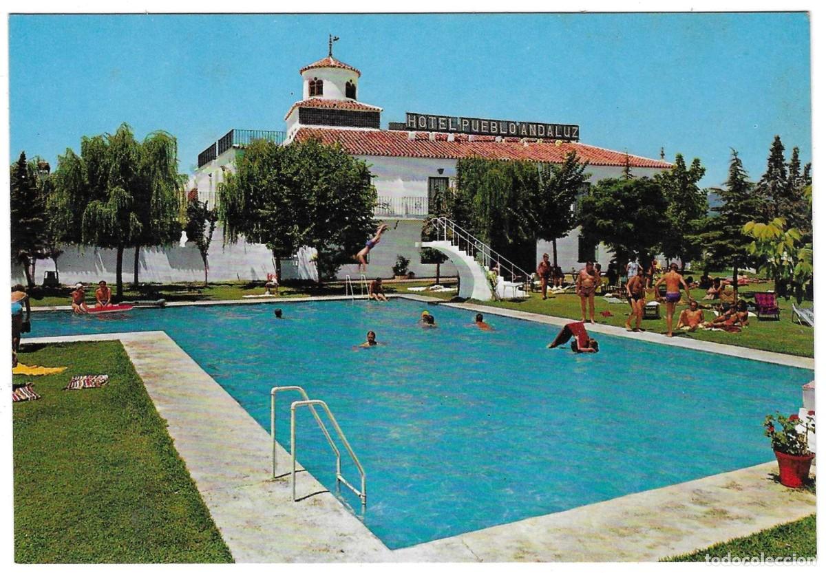 Postales: Postal Marbella. Costa del Sol. M&aacute;laga. Hotel Pueblo Andaluz. ref. 7-anda91