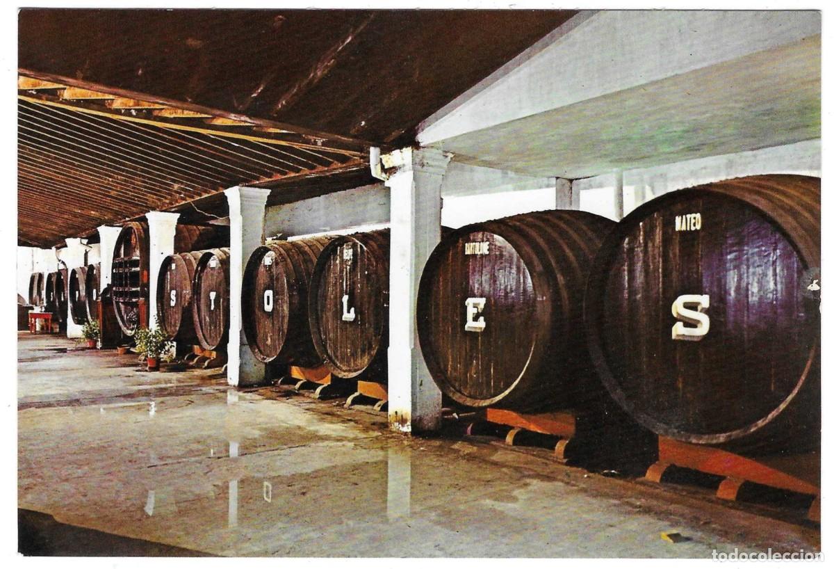 Postales: Postal Jerez de la Frontera. C&aacute;diz. Bodega Los Ap&oacute;stoles. Gonzalez Byass. ref. 7-anda93