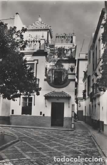 Postales: SEVILLA PLAZA DO&Ntilde;A ELVIRA ESCRITA