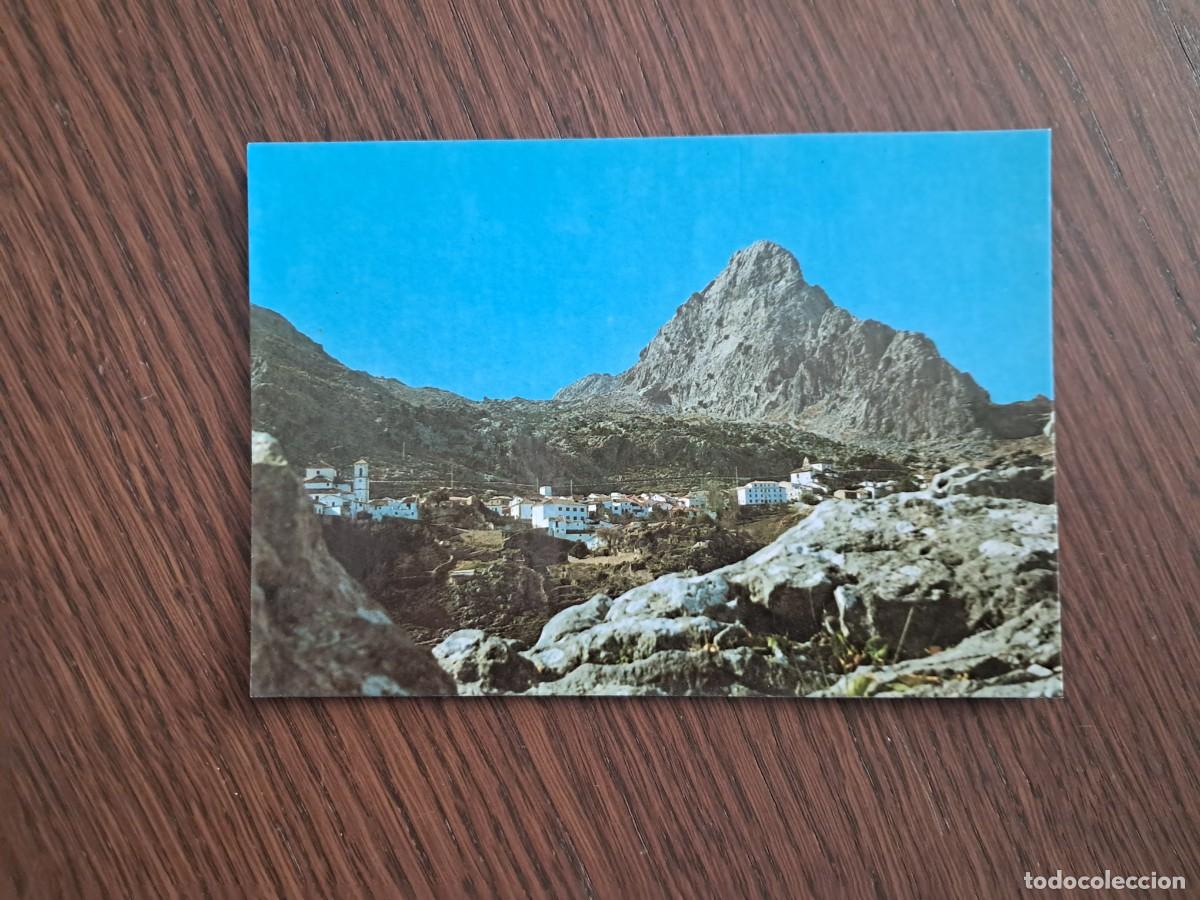 Postales: postal de Espa&ntilde;a, vista panor&aacute;mica Grazalema n&ordm; 4. C&aacute;diz, escrita, a&ntilde;o 1983.
