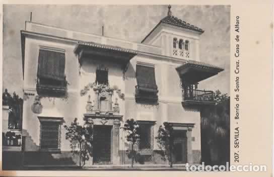 Postales: SEVILLA CASA DE ALFARO SIN ESCRIBIR