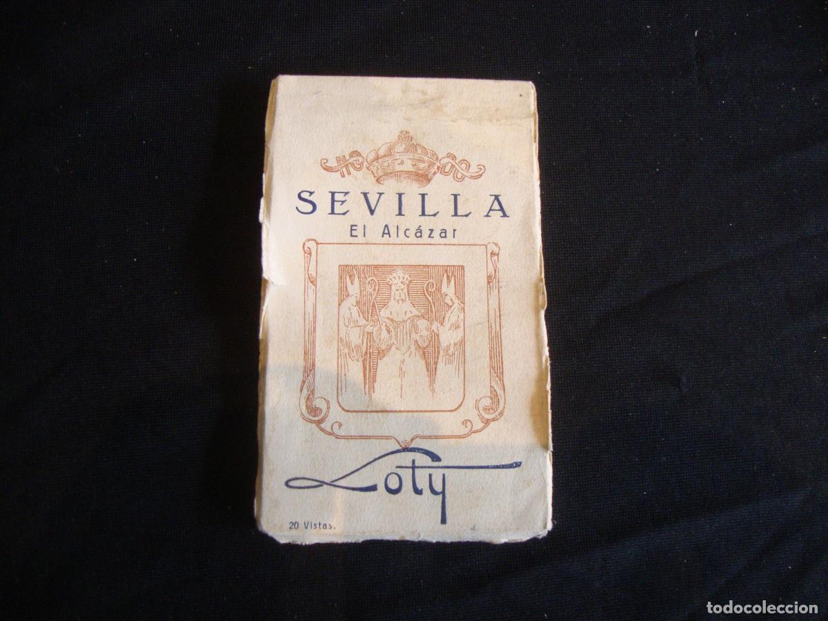 Postales: BLOC COMPLETO POSTALES SEVILLA EL ALCAZAR LOTY
