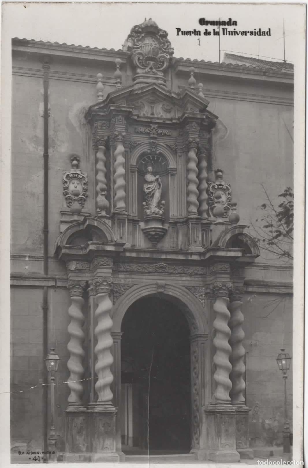 Postales: GRANADA SIN ESCRIBIR UNIVERSIDAD DEFECTOS