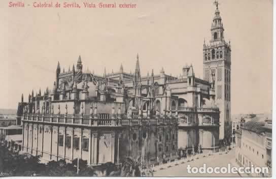 Postales: SEVILLA CATEDRAL ESCRITA