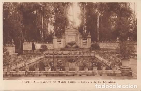 Postales: SEVILLA SIN ESCRIBIR PARQUE MARIA LUISA