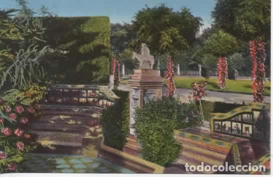 Postales: SEVILLA SIN ESCRIBIR EXPOSICION IBEROAMERICANA GLORIETA EL QUIJOTE