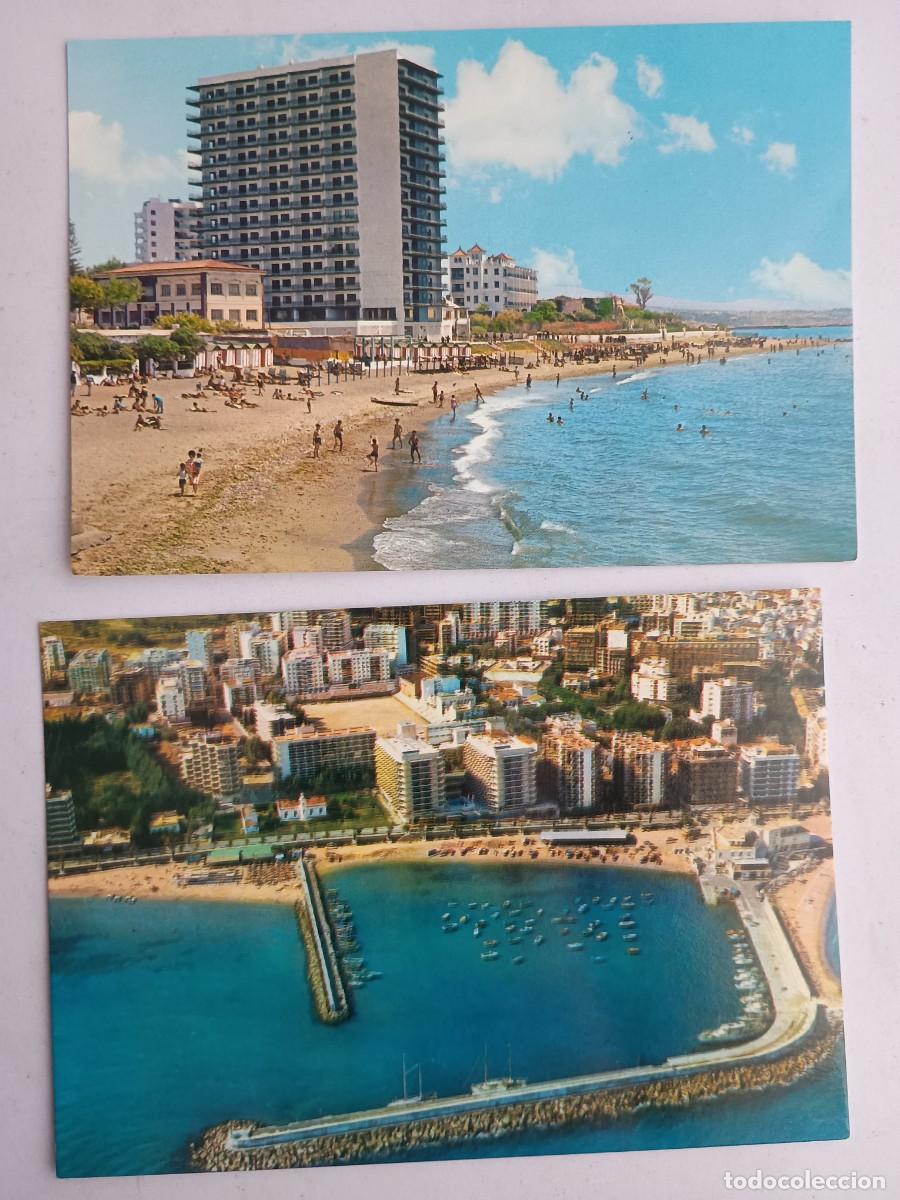 Postales: 2 POSTALES MARBELLA A&Ntilde;OS 60 SIN CIRCULAR