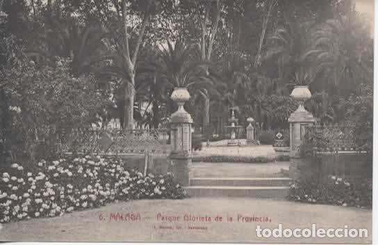 Postales: MALAGA SIN ESCRIBIR PARQUE DE LA PROVINCIA