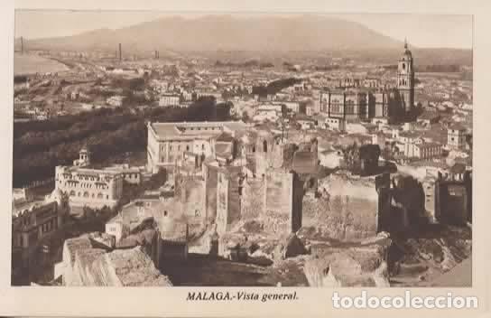 Postales: MALAGA SIN ESCRIBIR VISTA GENERAL