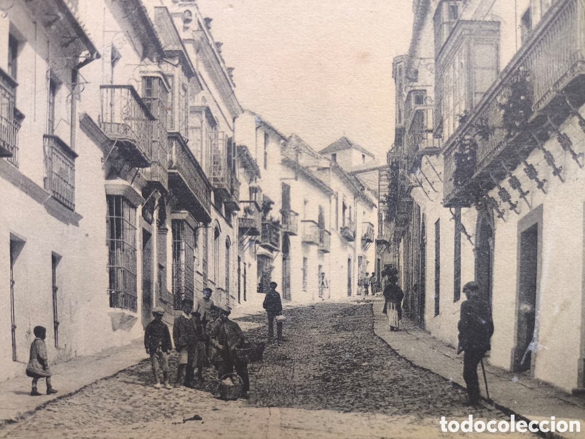 Postales: ALGECIRAS CALLE CRIST&Oacute;BAL COLON POSTAL CADIZ C. 1910
