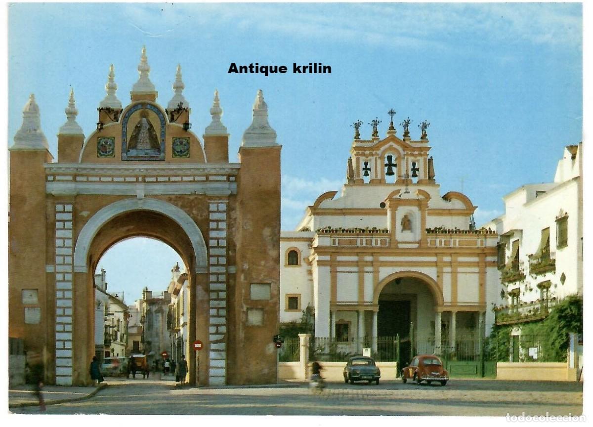 Postales: SEVILLA N&ordm; 3411 ARCO Y BASILICA DE LA MACARENA / EDICIONES AGATA / SIN FRANQUEAR