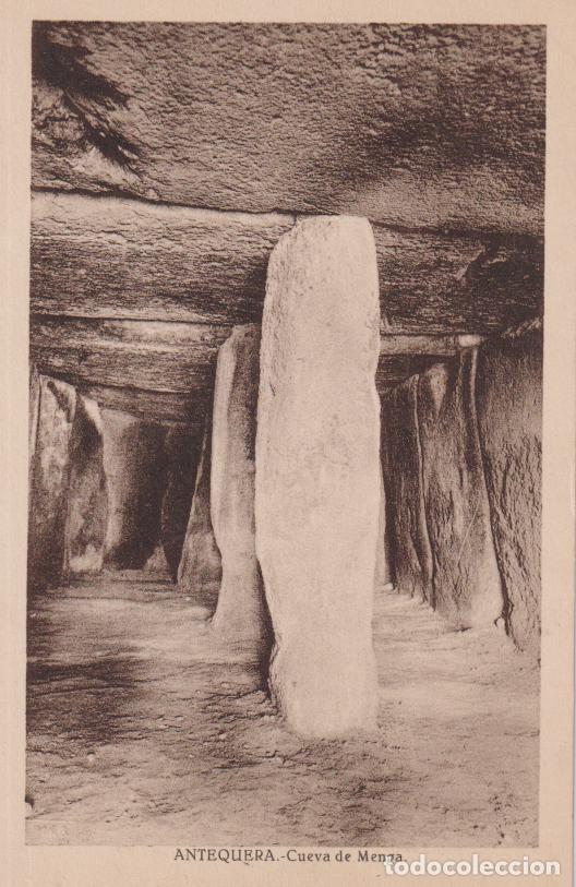 Postales: ANTEQUERA (MALAGA) CUEVA DE MENGA - ED.E.ALMIRALL N&ordm;64 - S/C