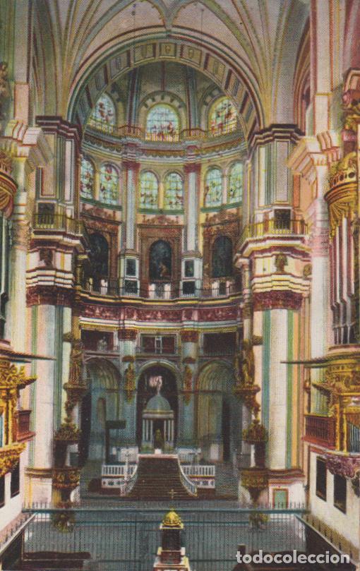 Postales: GRANADA, ALTAR MAYOR DE LA CATEDRAL - EDICION KNACKSTEDT Y NATHER SERIE 486 N&ordm;37 - S/C
