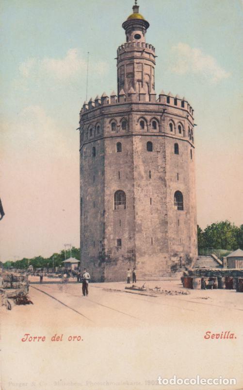 Postales: SEVILLA, TORRE DEL ORO - SIN CIRCULAR - SIN DIVIDIR