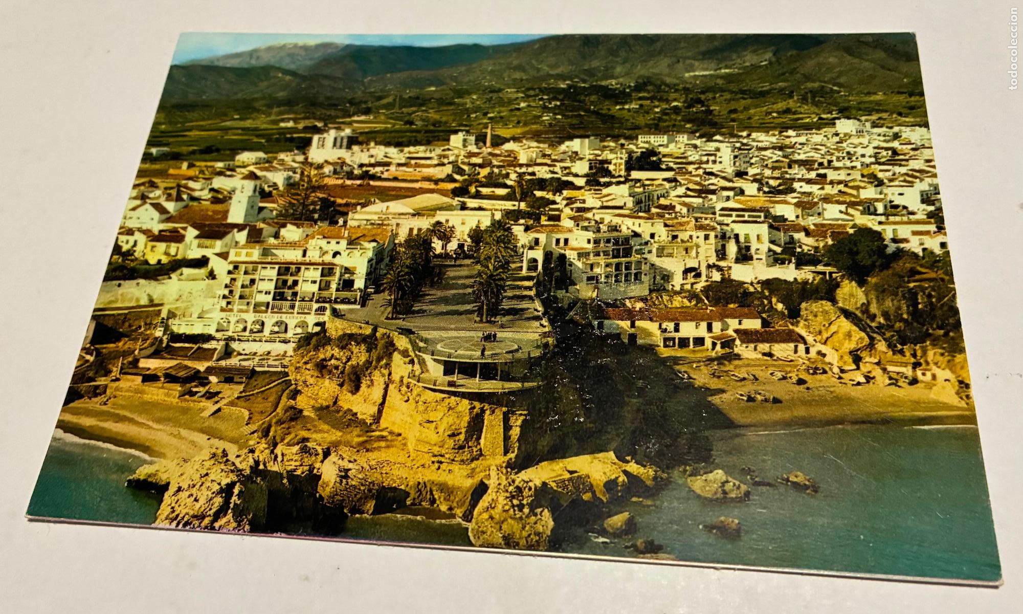 Postales: POSTAL NERJA VISTA PARCIAL AEREA