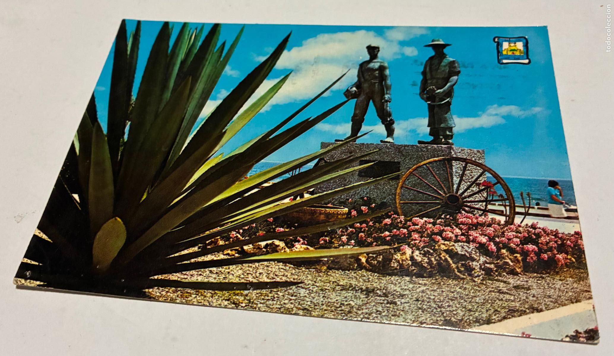 Postales: POSTAL ESTEPONA, Monumento homenaje al pescador
