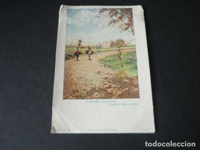 Cartes Postales: CAMINO DEL CORTIJO PAISAJES ANDALUCES POSTAL COLECCION BLANCO Y NEGRO
