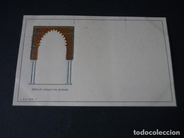 Cartes Postales: SEVILLA DETALLE DEL ALCAZAR SIN DIVIDIR