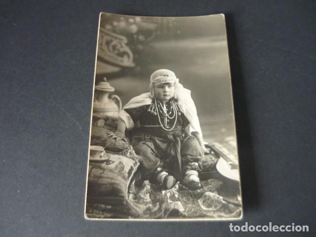 Postais: ANTEQUERA MALAGA EMILIO FOTOGRAFO RETRATO DE NI&Ntilde;A DISFRAZADA