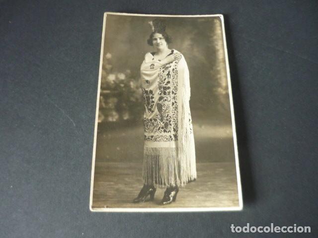Postais: ANTEQUERA MALAGA GENARO FOTOGRAFO RETRATO DE MUJER DISFRAZADA
