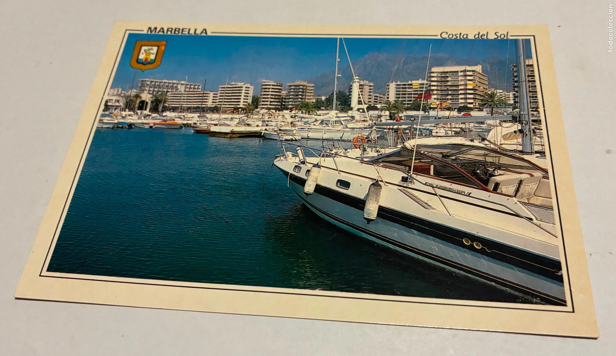 Postales: POSTAL MARBELLA, COSTA DEL SOL PUERTO DEPORTIVO