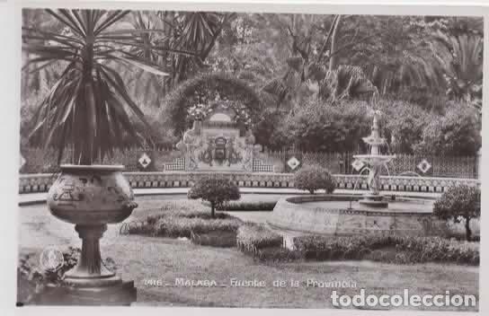 Postales: MALAGA SIN ESCRIBIR FUENTE DE LA PROVINCIA
