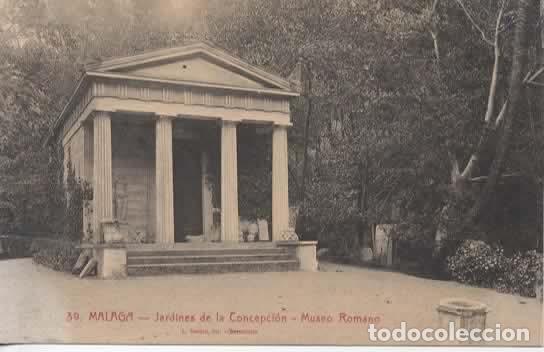Postales: MALAGA SIN ESCRIBIR MUSEO ROMANO