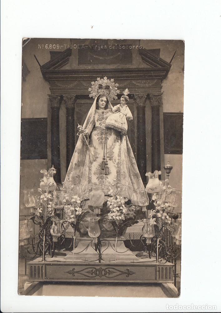 Postcards: T&Iacute;JOLA (ALMERIA).- VIRGEN DEL SOCORRO. FOTOGR&Aacute;FICA