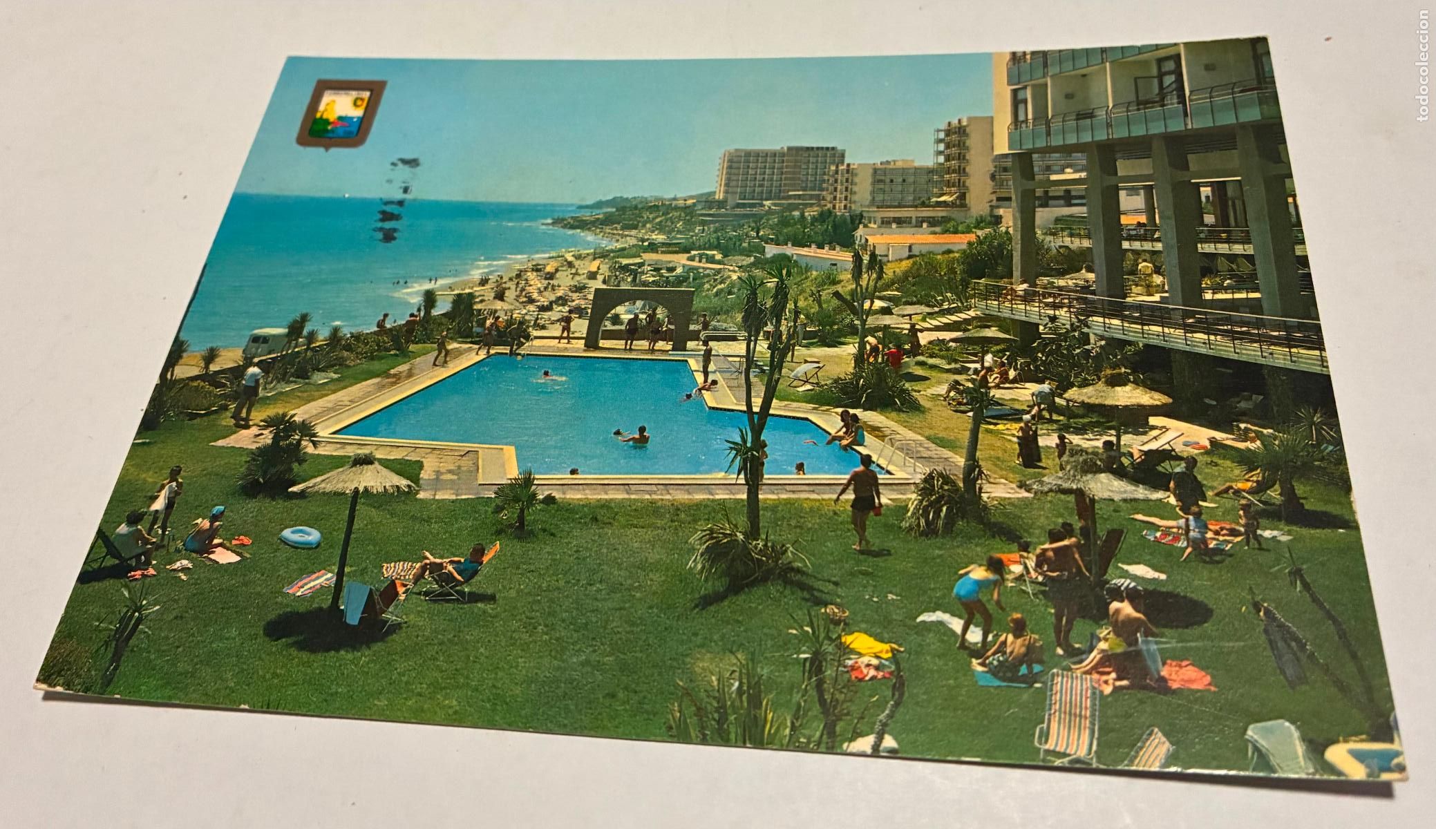 Postales: POSTAL TORREMOLINOS, Costa del Sol, Vista General Fuente de la salud